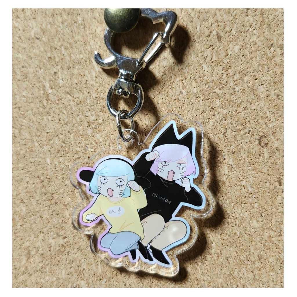 アクリルキーホルダー(ニョン&ニェン)