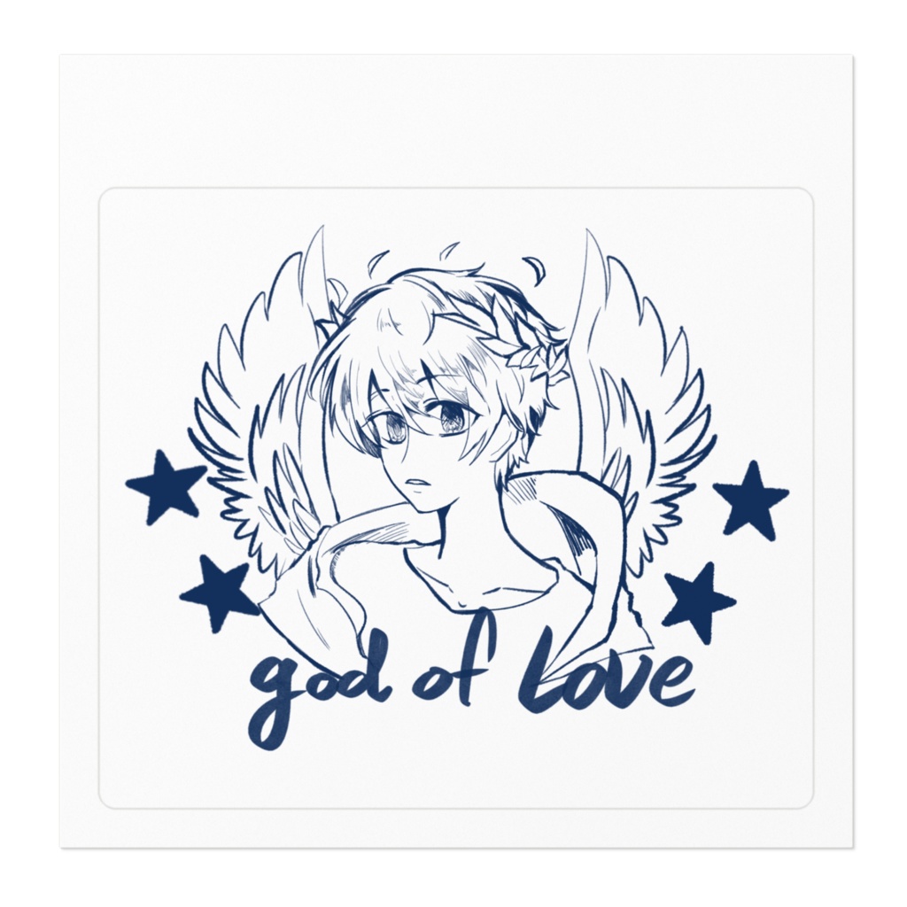 god of love ステッカー