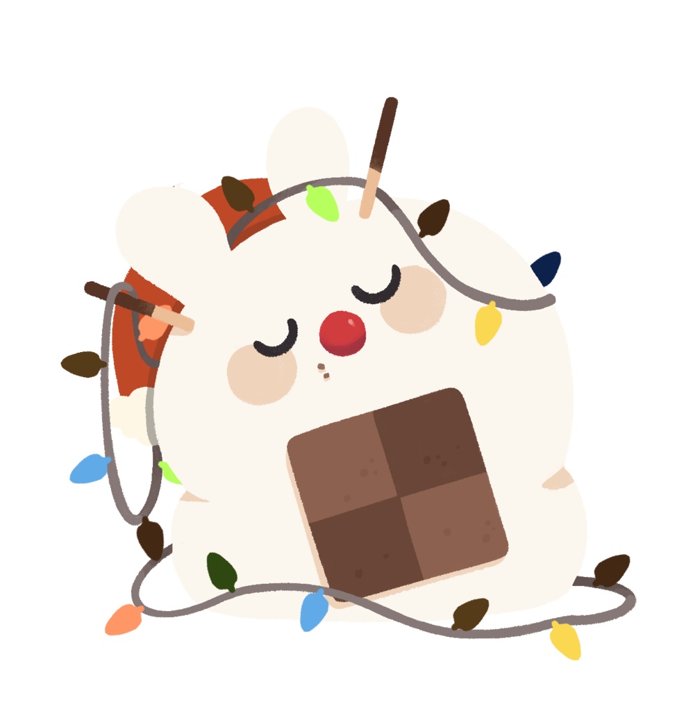 FIFI 玩偶陪你過聖誕 Christmas SET ☆ !【無料‧Free】