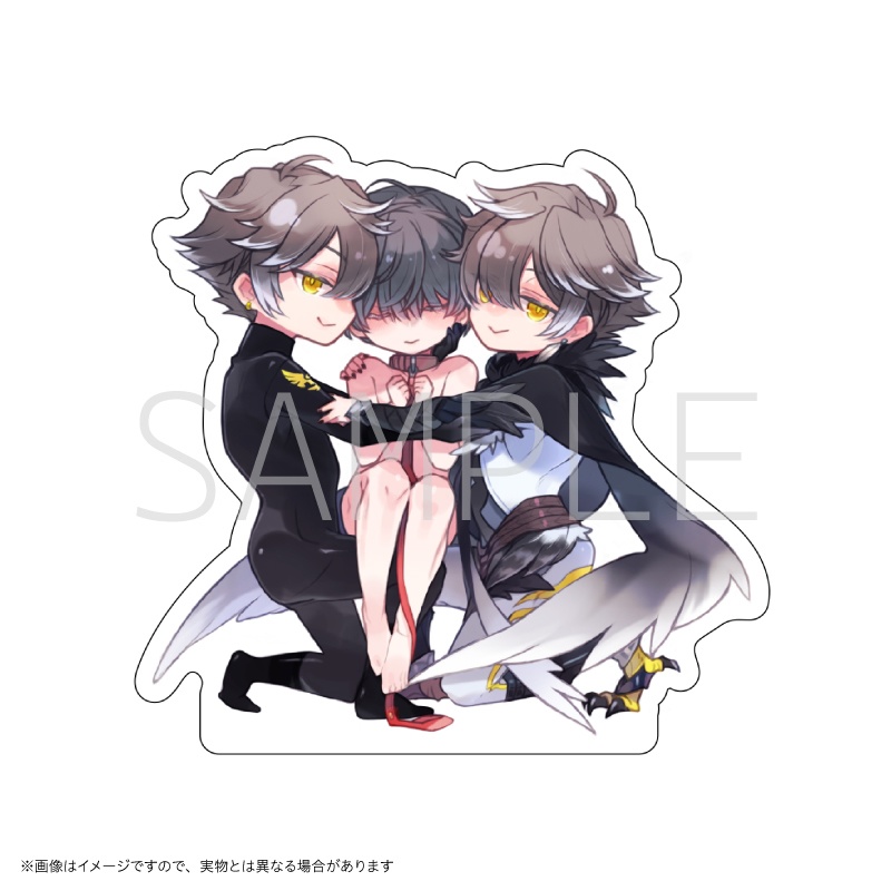 「疲れ切った社畜は、悪の怪人のペットにされました」ミニキャラアクスタ