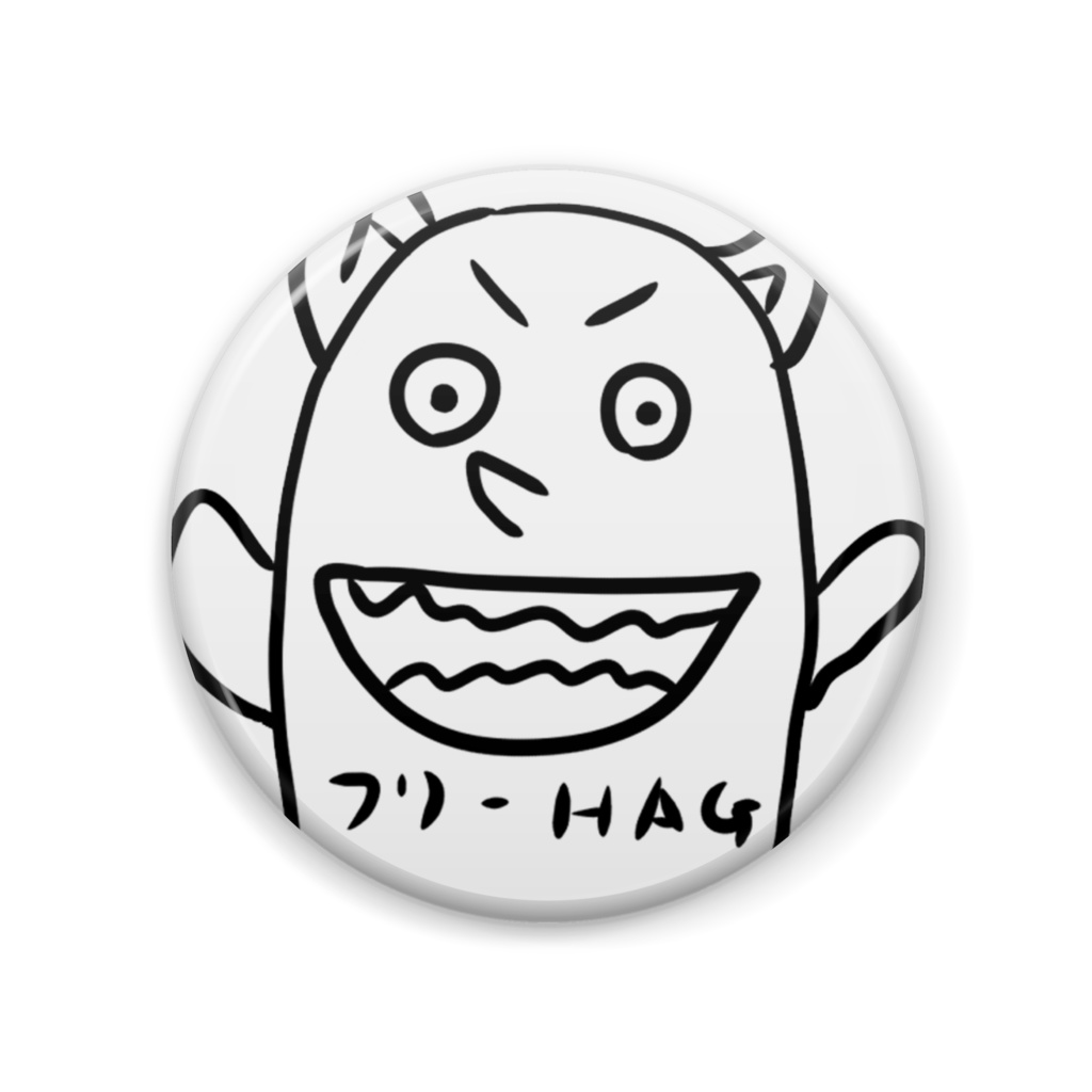 まさかのカワウソ缶バッジ