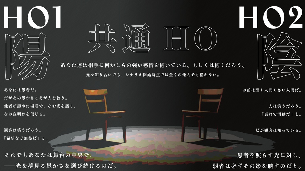 【CoC(6版/7版)】『祈りは声なき幕間にて』SPLL:E191957