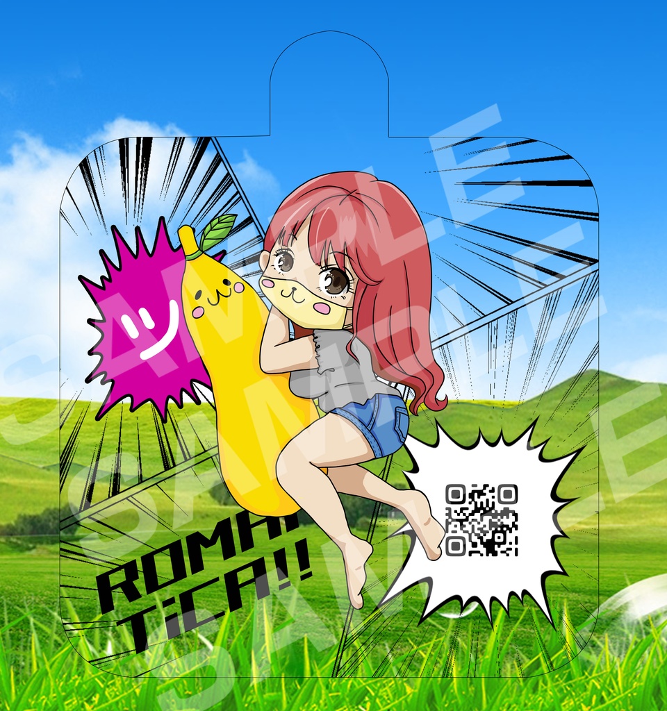 【再販 / 8月31日締め切り】カーサイン ※直筆イラスト有り(どこでも一緒チカグラム & アメコミ)