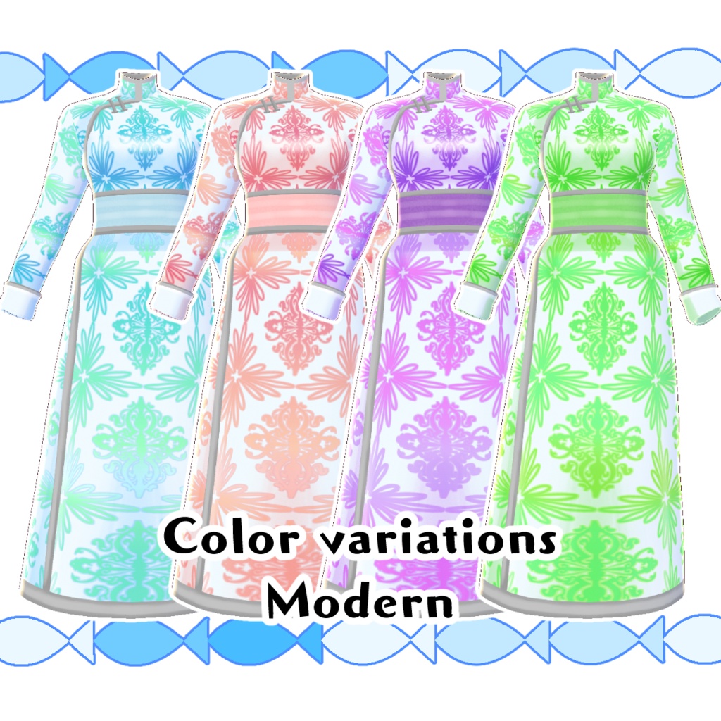 【#VRoid】別世界のデール風シャツ