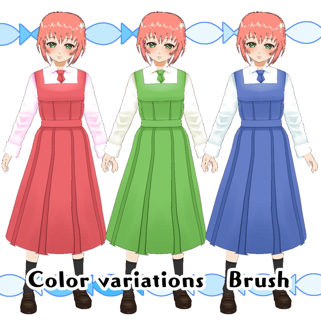 【#VRoid】先輩のジムスリップ