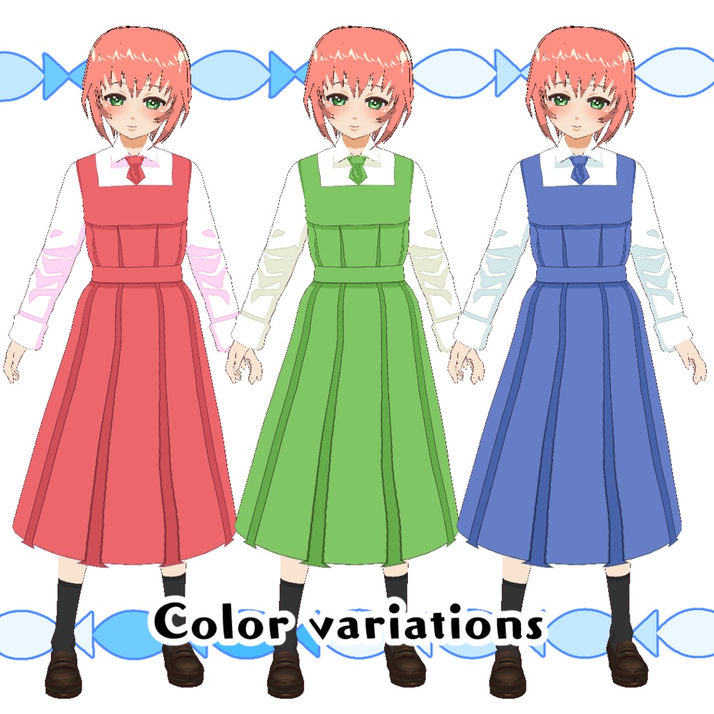 【#VRoid】先輩のジムスリップ