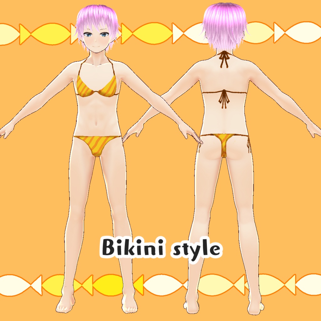 【#VRoid】荒野のカウボーイコーデ