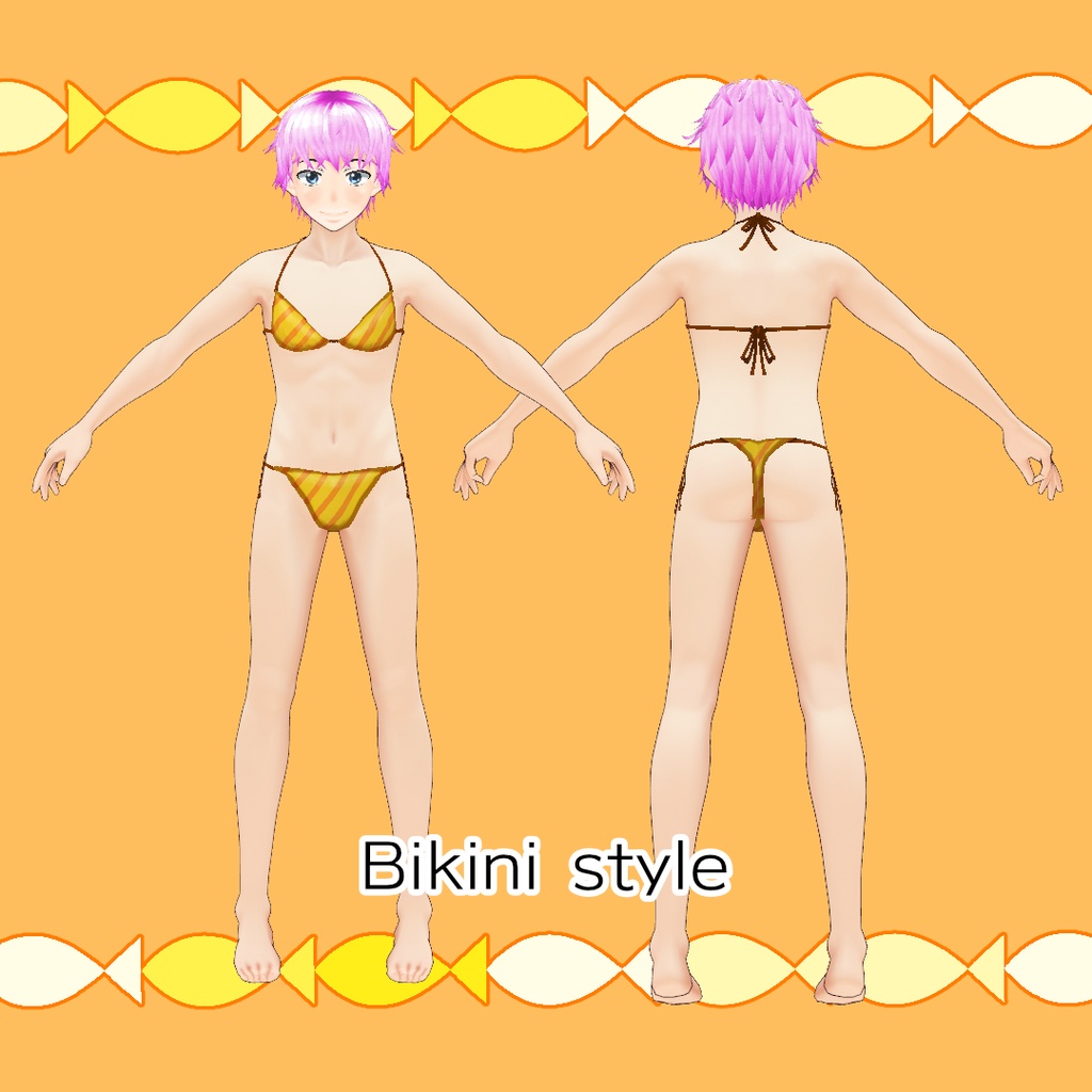 【#VRoid】荒野のカウボーイコーデ