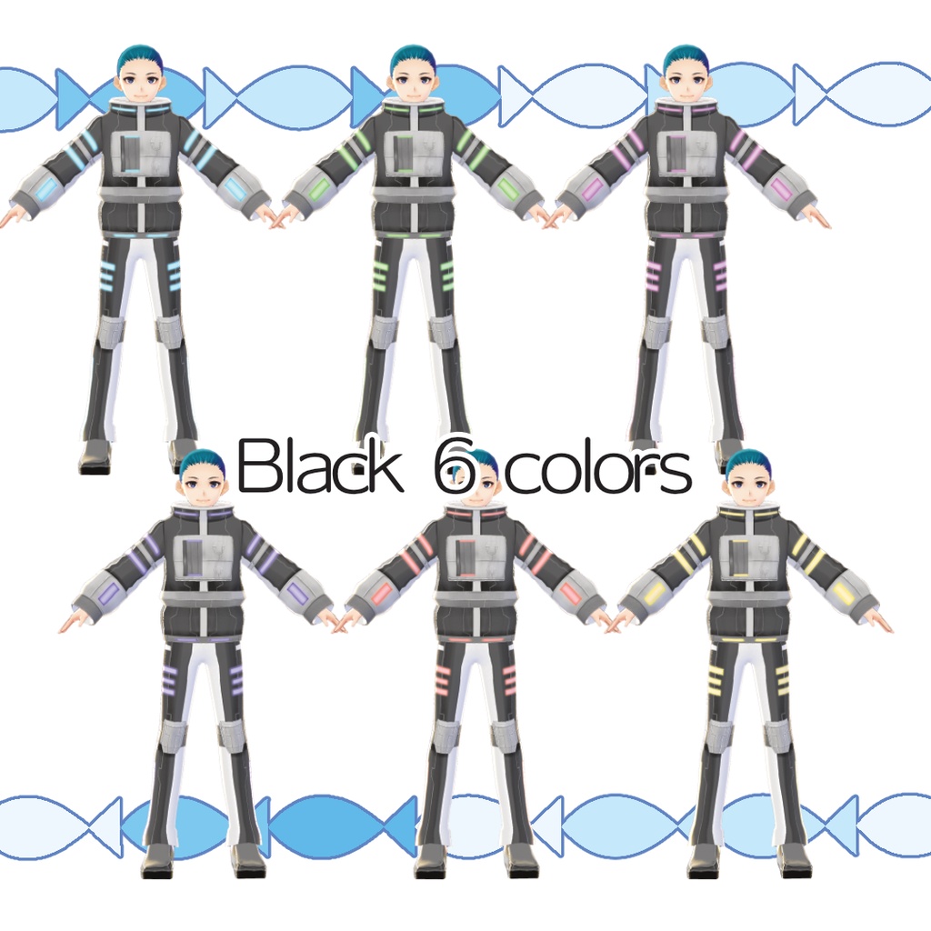 【#VRoid】宇宙飛行士のスーツ