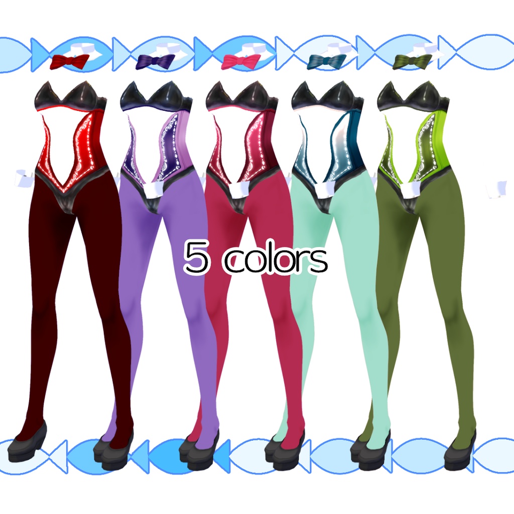 【#VRoid】魅惑のバニースーツ