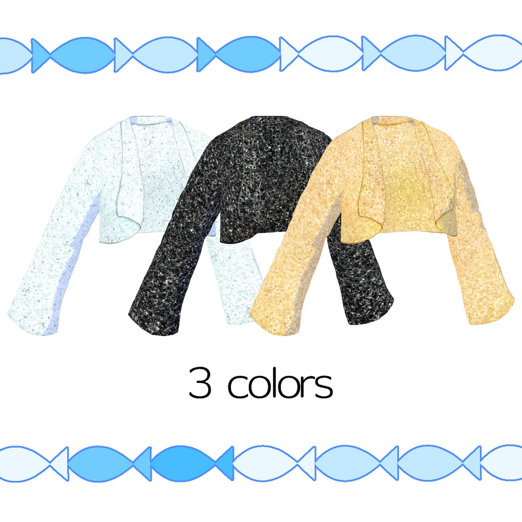 【#VRoid】パーティのボレロ