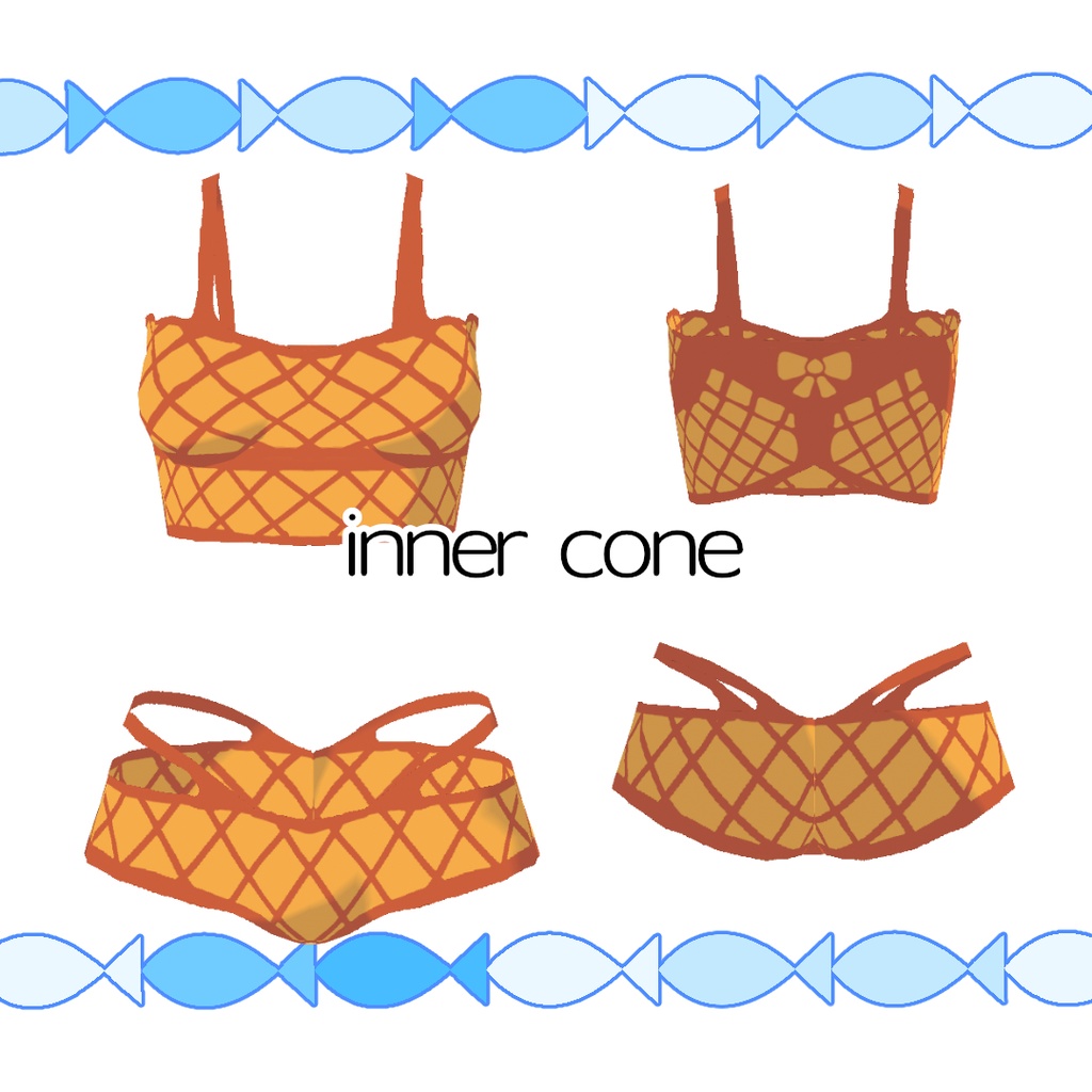 【#VRoid】アイスな水着