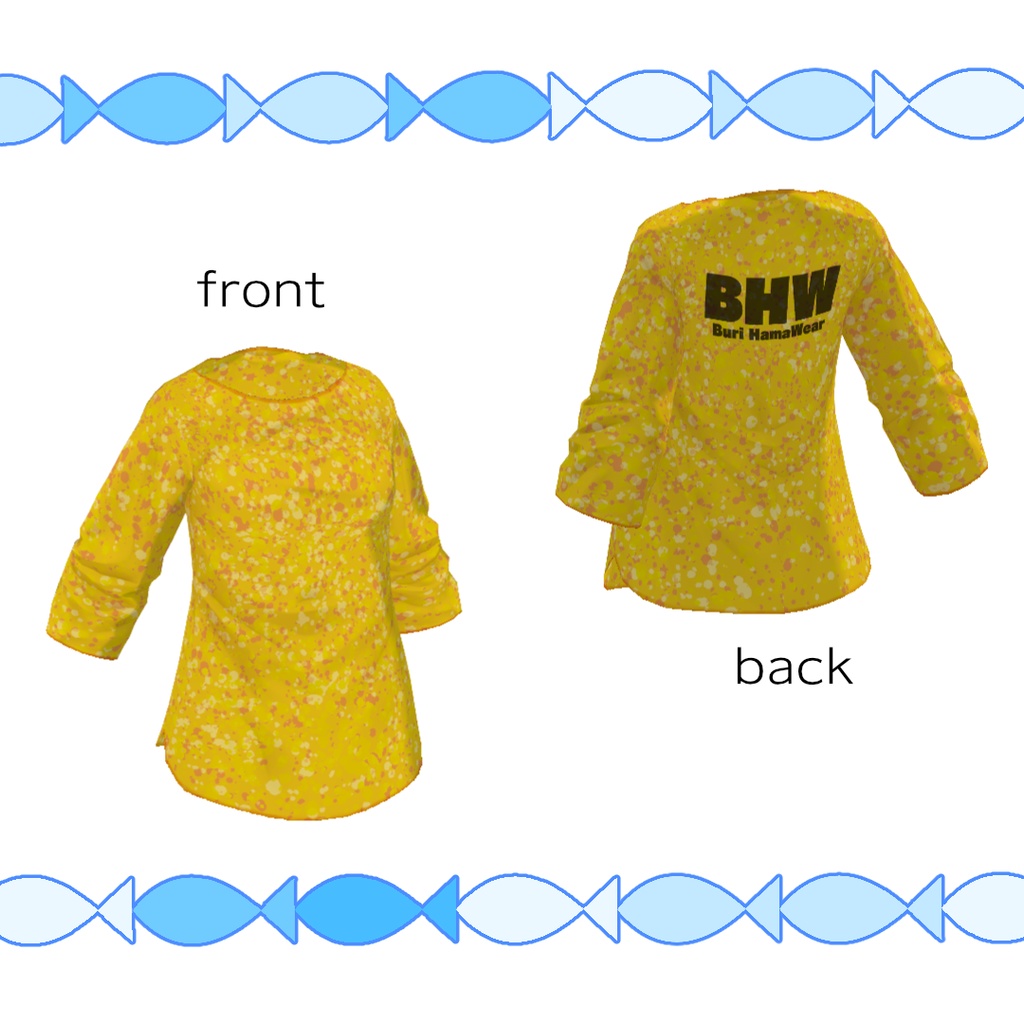 【無料】斑点Tシャツ【#VRoid】