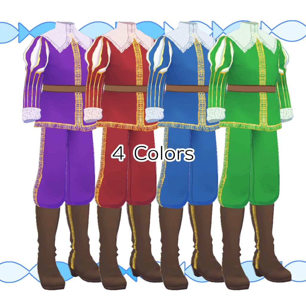 【#VRoid】金持ちの服