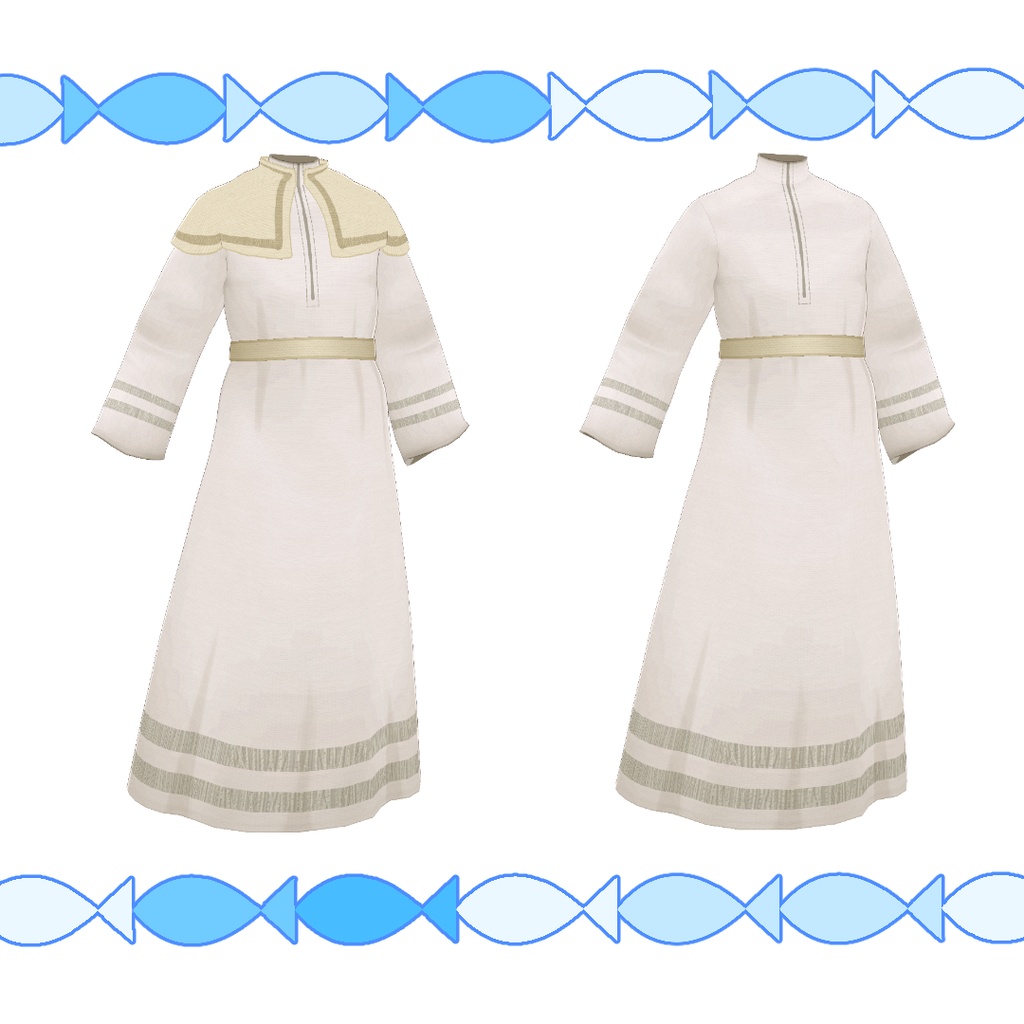 【#VRoid】信徒のローブ