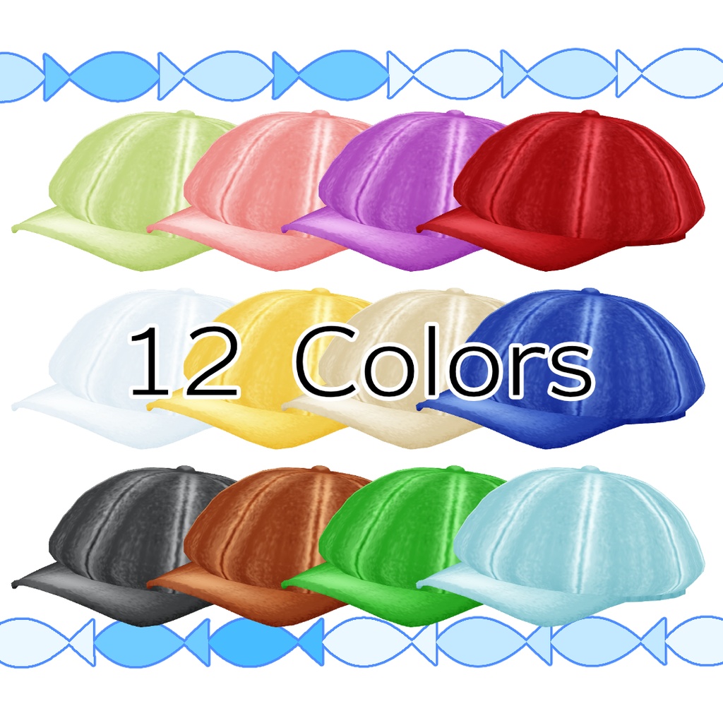 【#VRoid】柔らかなキャスケット