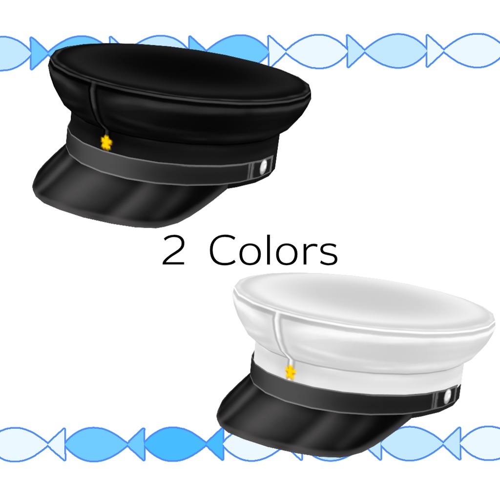 【#VRoid】新緑の学生帽