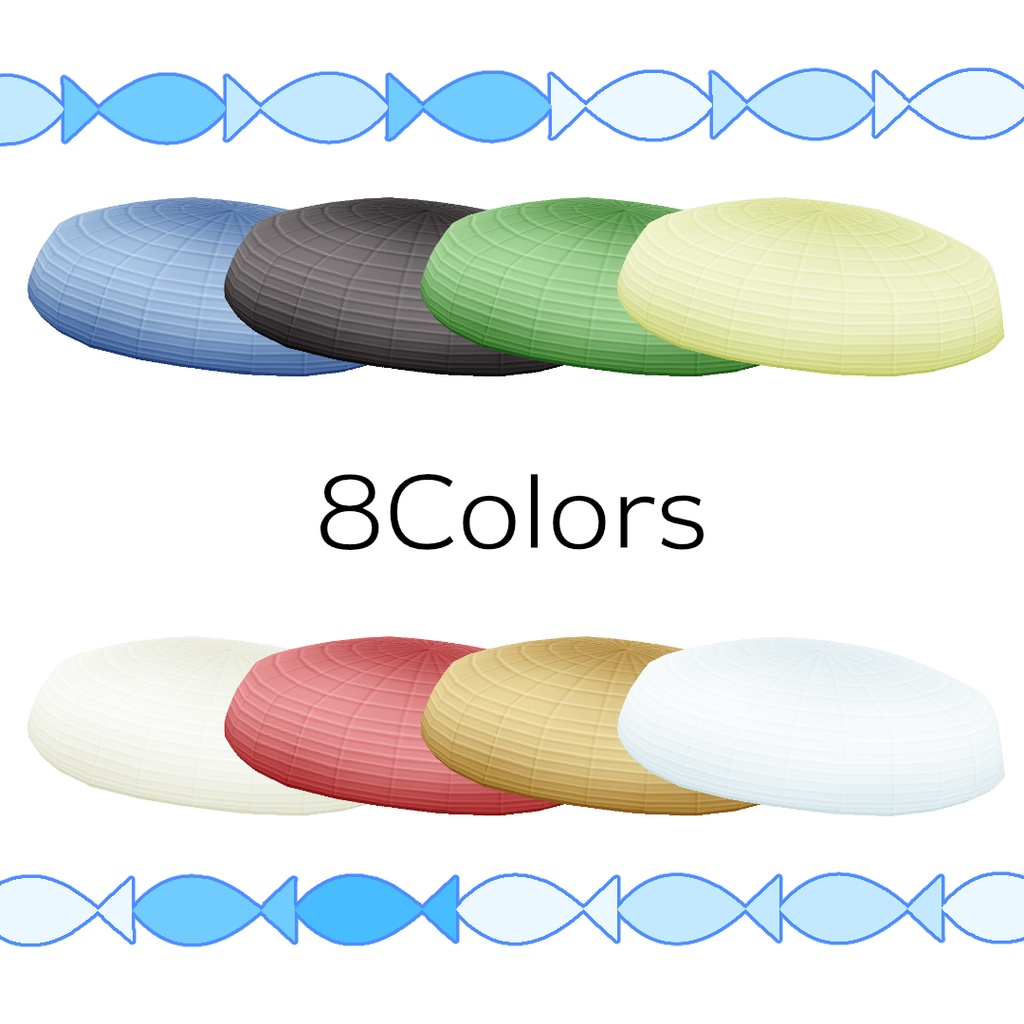 【#VRoid】旅人の三度笠