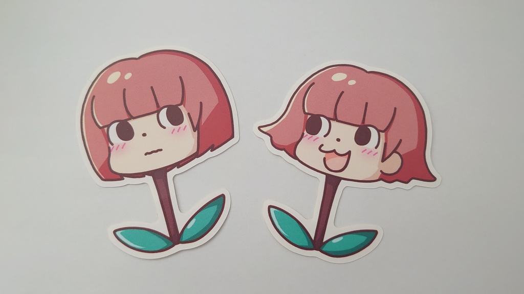 うえき茜ちゃんステッカー2枚セット