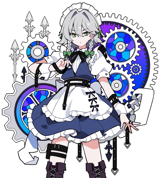 【事前予約】例大祭23新作ー時計仕掛けのメイド長