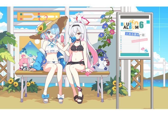 C108新刊「BLUE ALBUM 06-とある夏の一日」セット