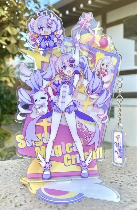 「20日まで予約」魔法少女ヘヴィキャリバー★地獄列車ヘルランダ―・アクスタ2種類
