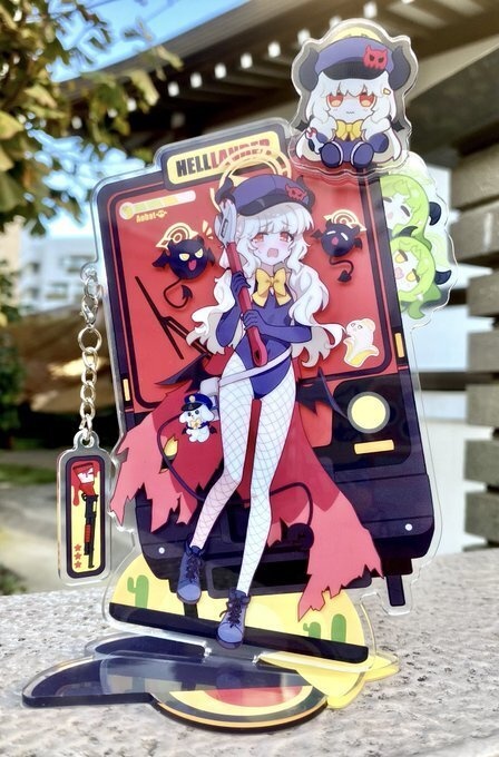 「20日まで予約」魔法少女ヘヴィキャリバー★地獄列車ヘルランダ―・アクスタ2種類