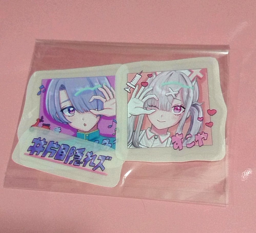 にじさんじ クリアステッカー(非公式)