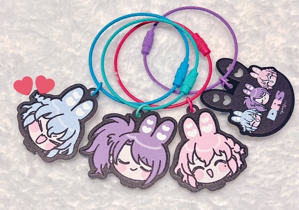 NEW🌟うさDRSキーホルダー