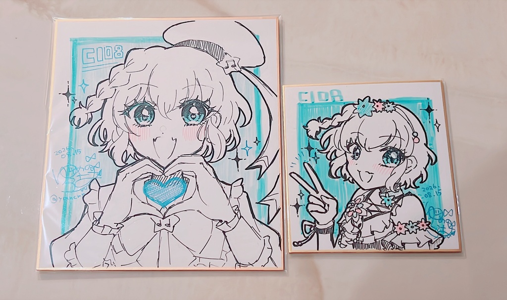 NEW🌟C108 色紙
