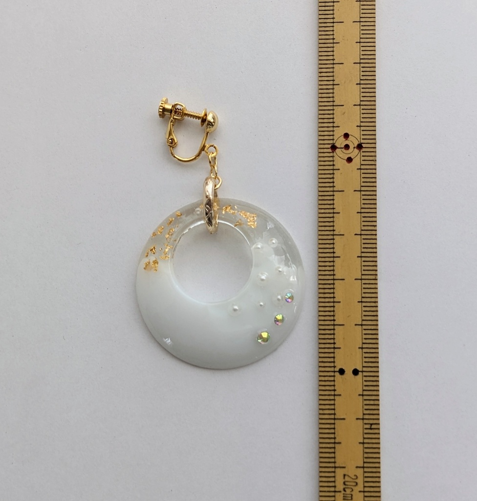 刀剣男士 鶴丸国永イメージイヤリング・ピアス