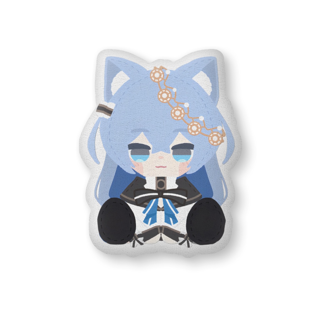 おすわりいろはのもちもちクッション