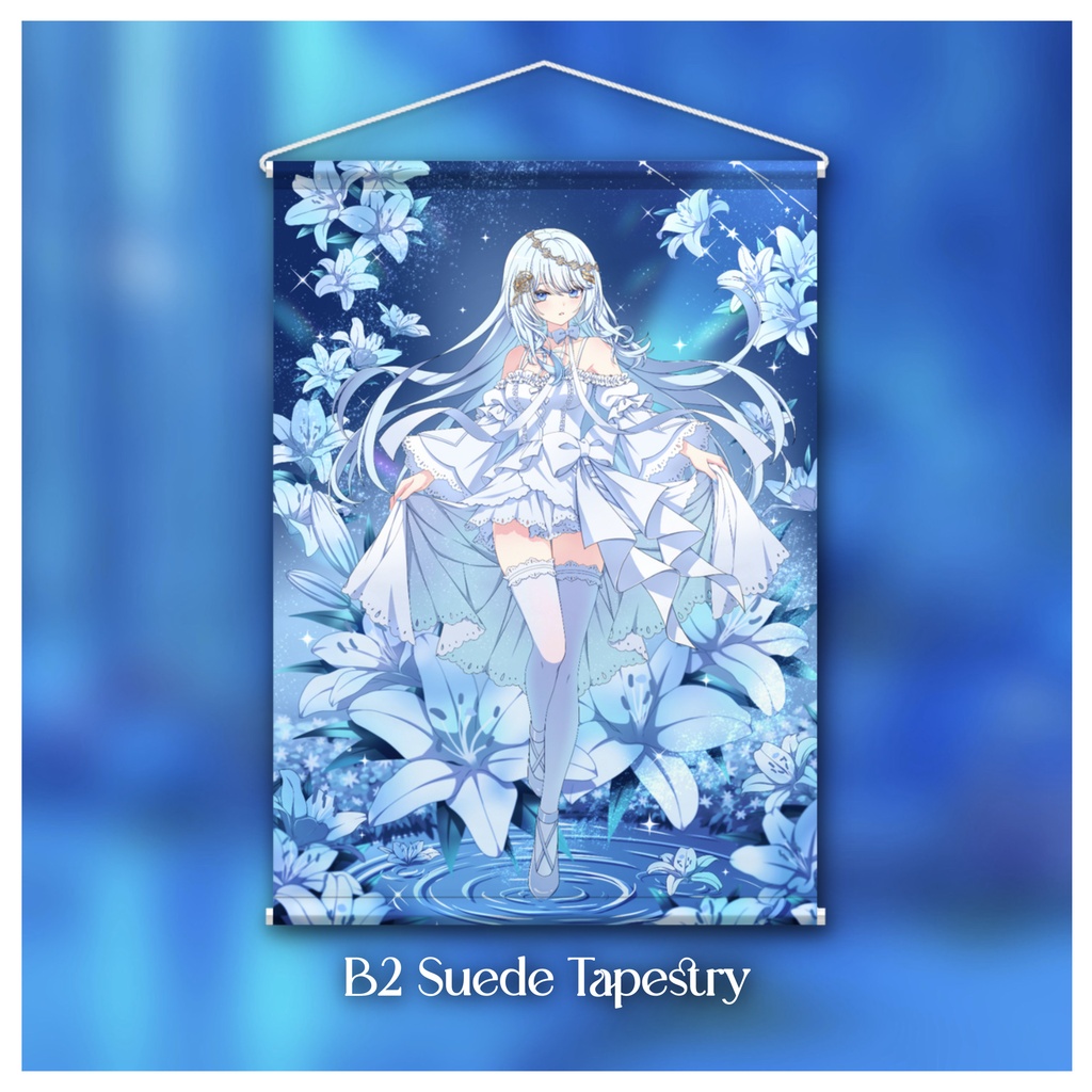 彩珀 Anniversary goods B2 スエードタペストリー