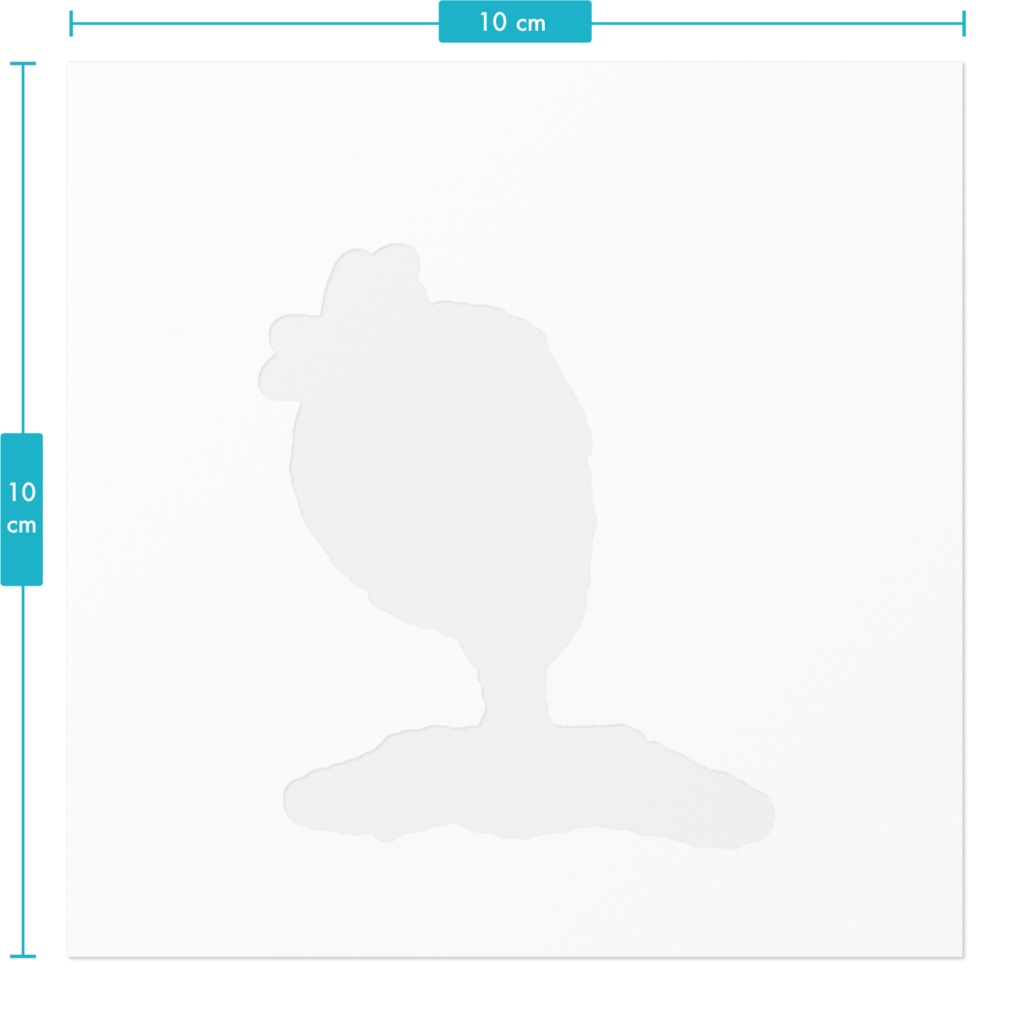 チョコがけいちごのステッカー🍓|ぽかぽか日々シリーズ