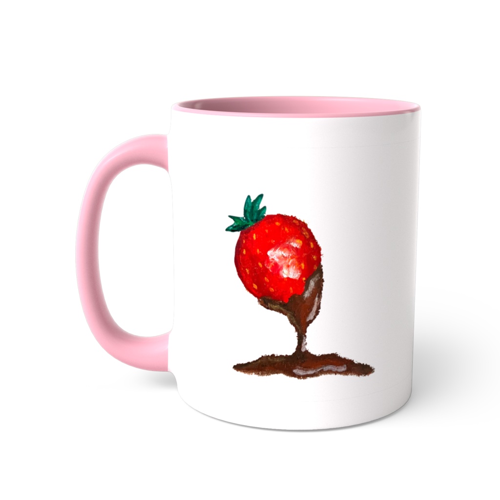 チョコがけいちごのマグカップ🍓|ぽかぽか日々シリーズ