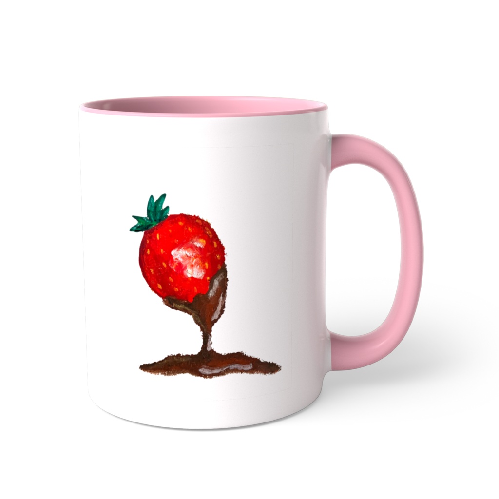 チョコがけいちごのマグカップ🍓|ぽかぽか日々シリーズ