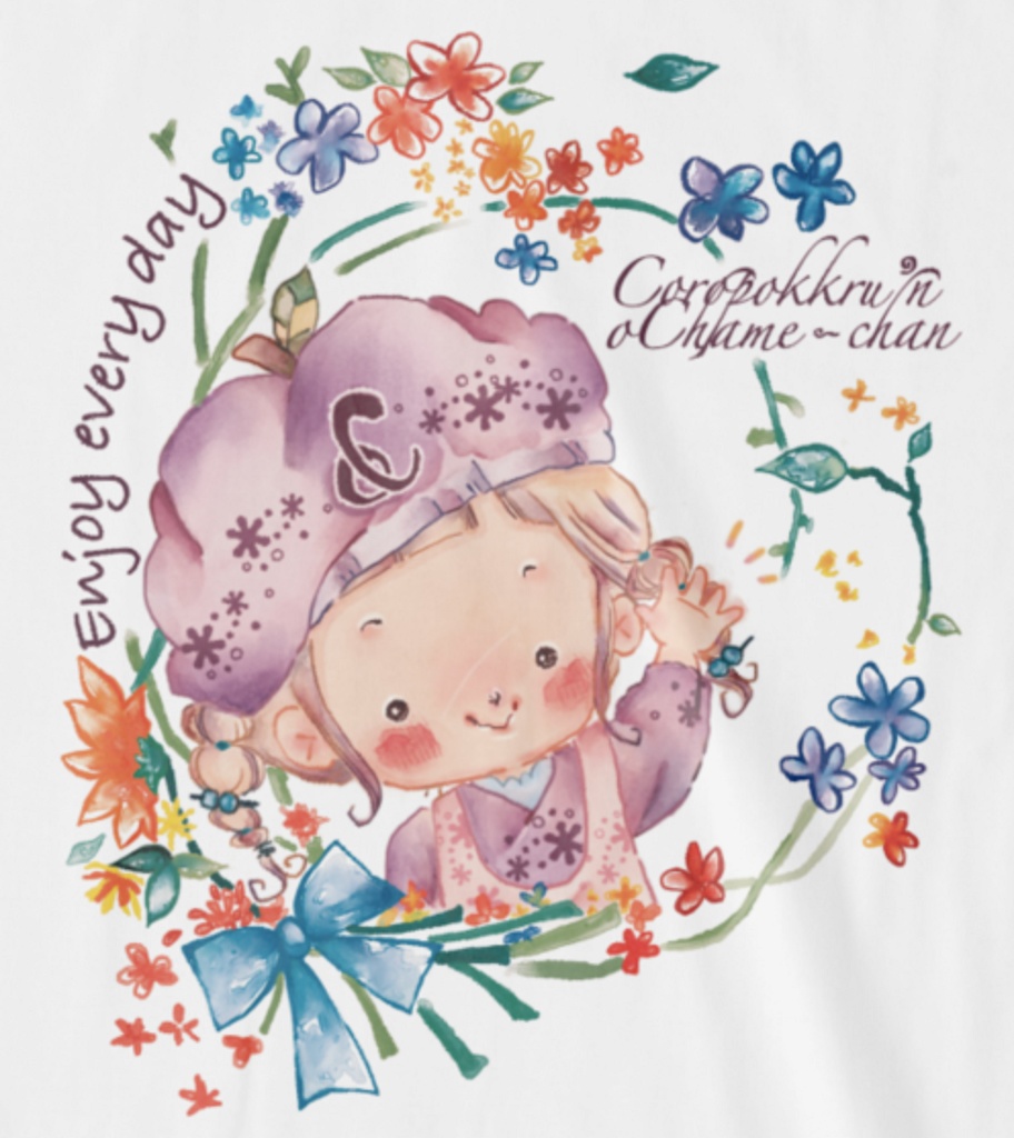 ころぽっくる❜ン♪Tシャツ✐お茶目ちゃん