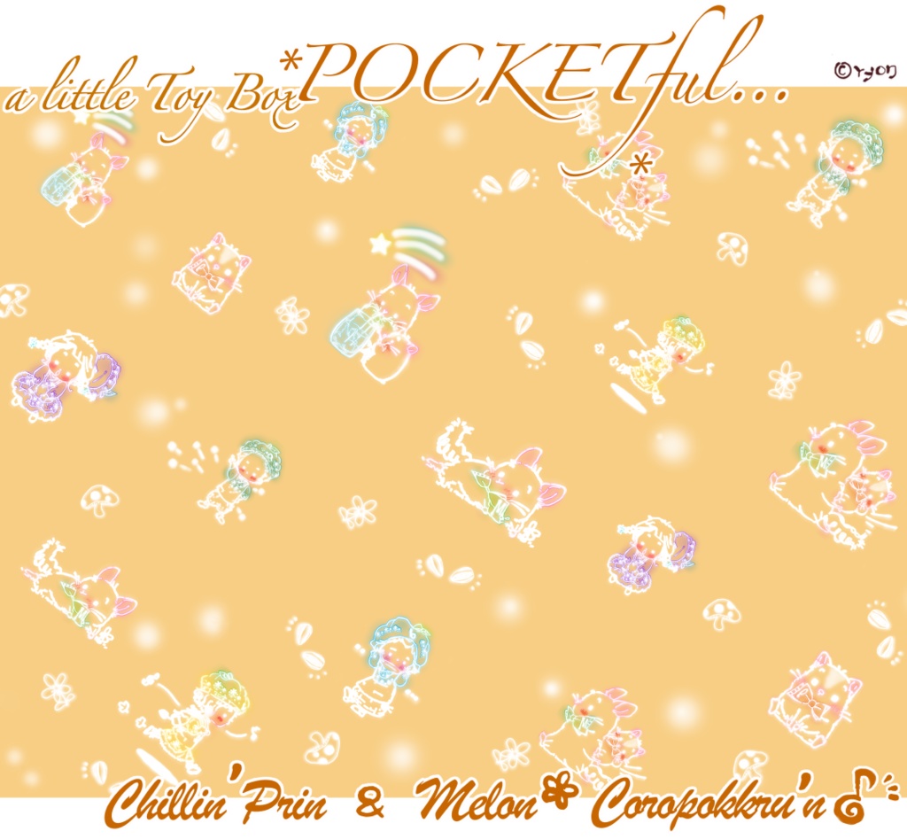 for Ladies'🌷小さなおもちゃ箱&POCKETful…公式テンプレートレディースT