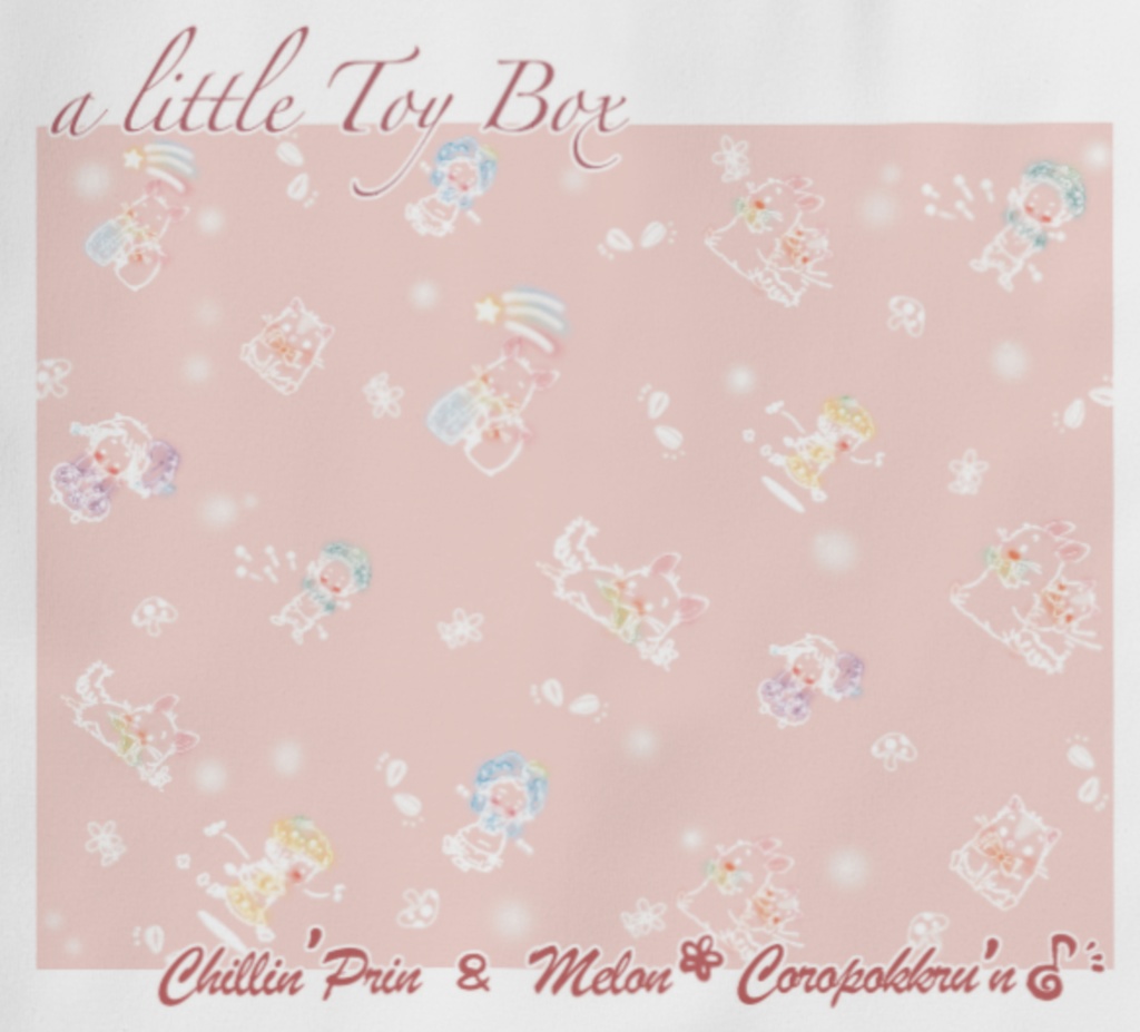 for Ladies'🌷小さなおもちゃ箱&POCKETful…公式テンプレートレディースT