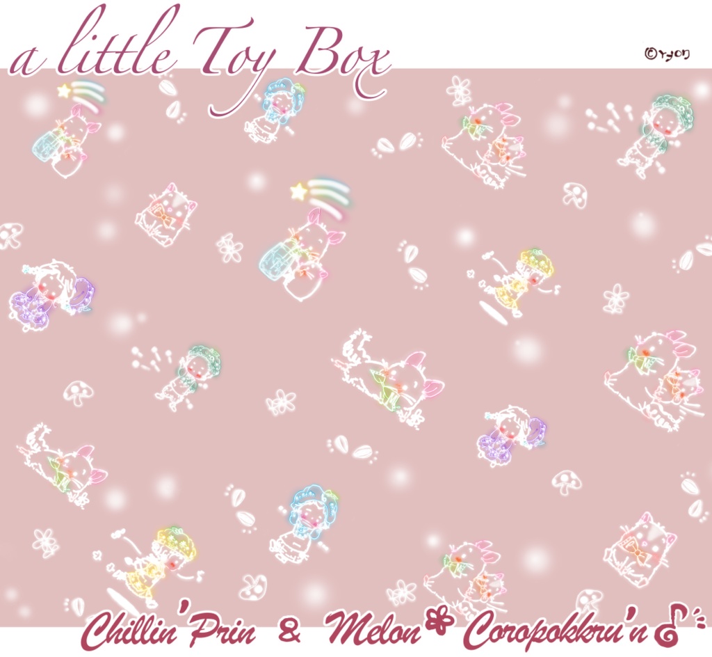 for Kids🧸小さなおもちゃ箱&POCKETful…公式テンプレートキッズT