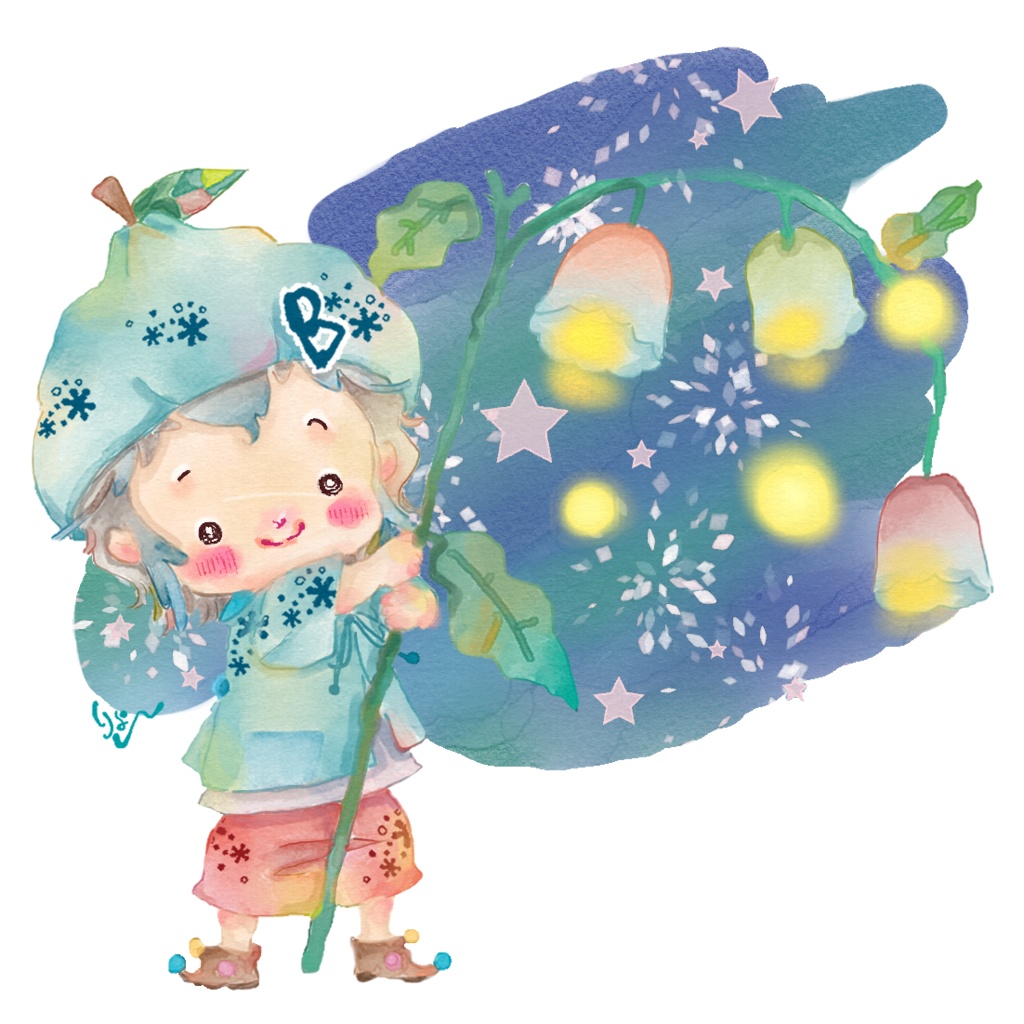 アクリルキーホルダー✩ビビリくん