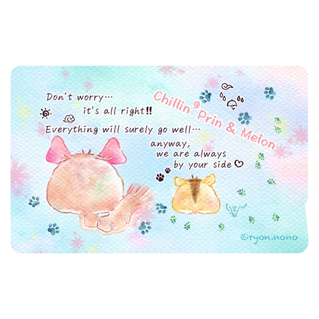 ❖ICカードステッカー _❝いつもそばにいるょ♡❞