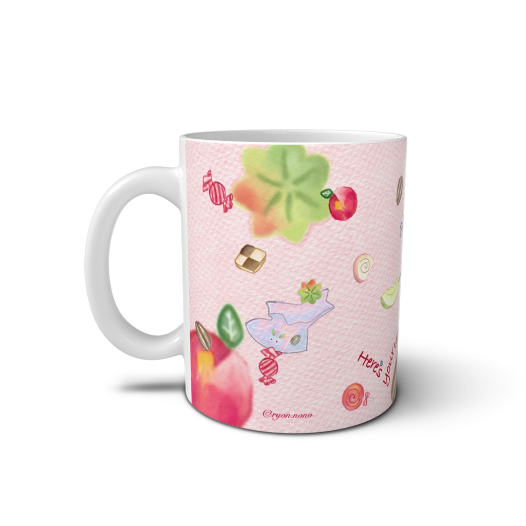 ❖ぷりんとめろんの❝おもてなしマグカップ❞_ノーマル