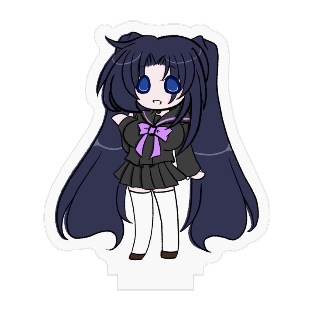 もにもに:雪乃さんアクスタ(制服)