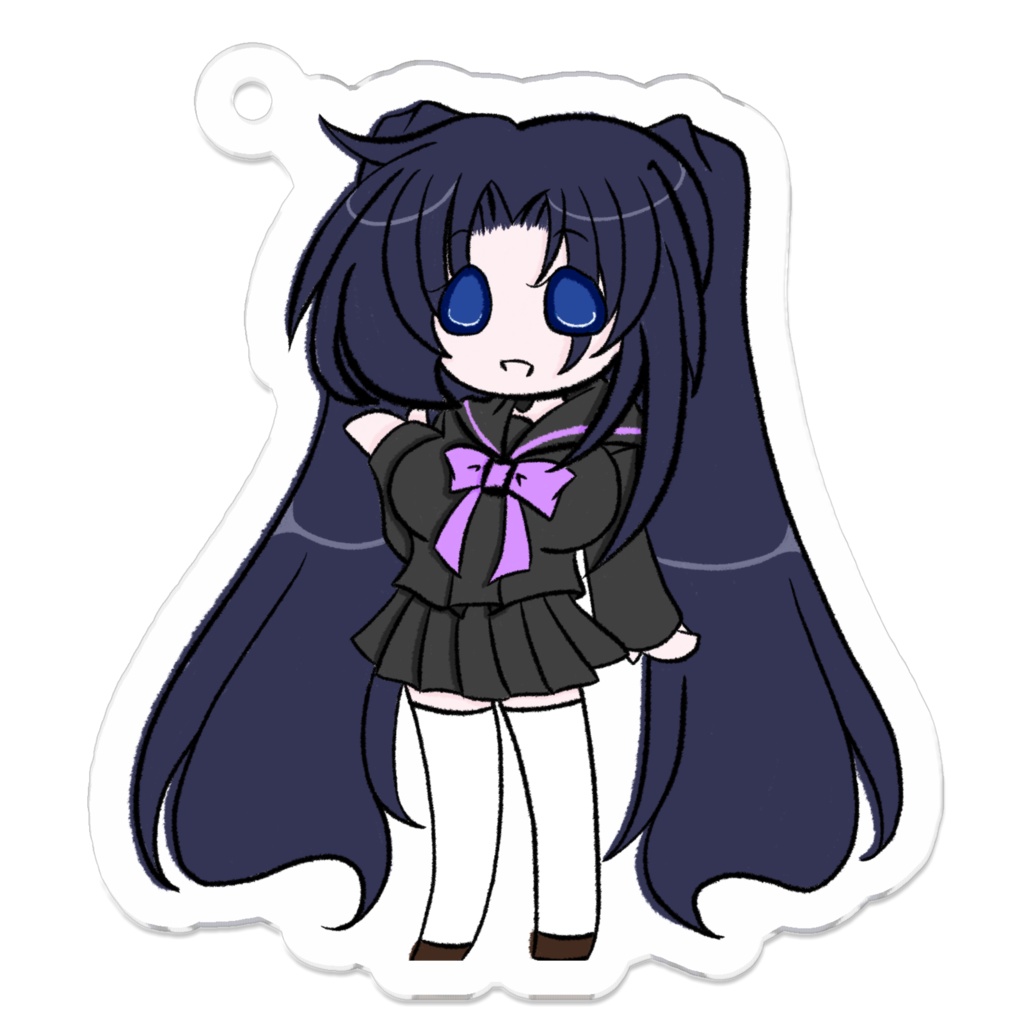 もにもに:雪乃さんアクキー(制服)