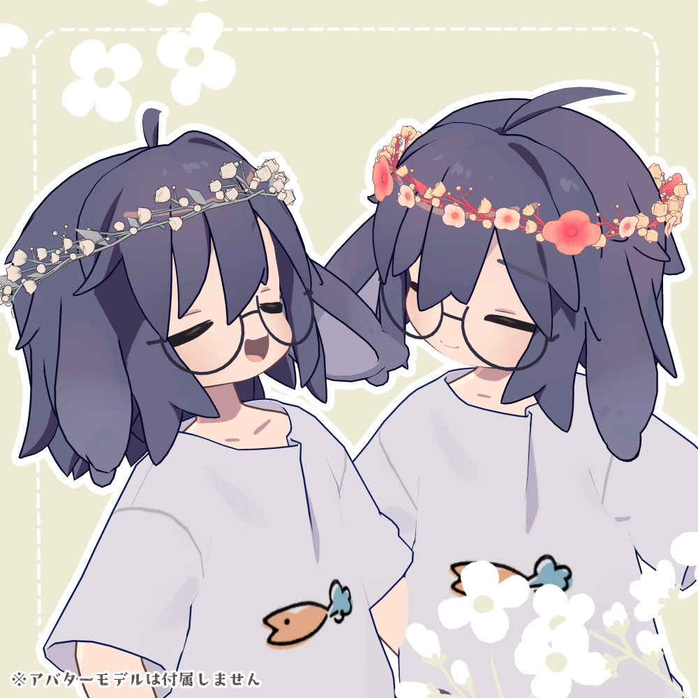 FlowerCrown【3Dアクセサリー】