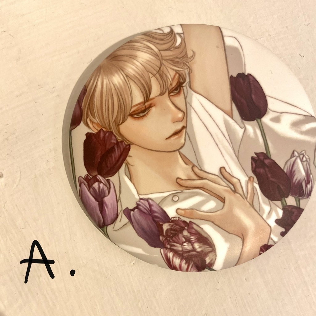 【花筐展】缶バッジ