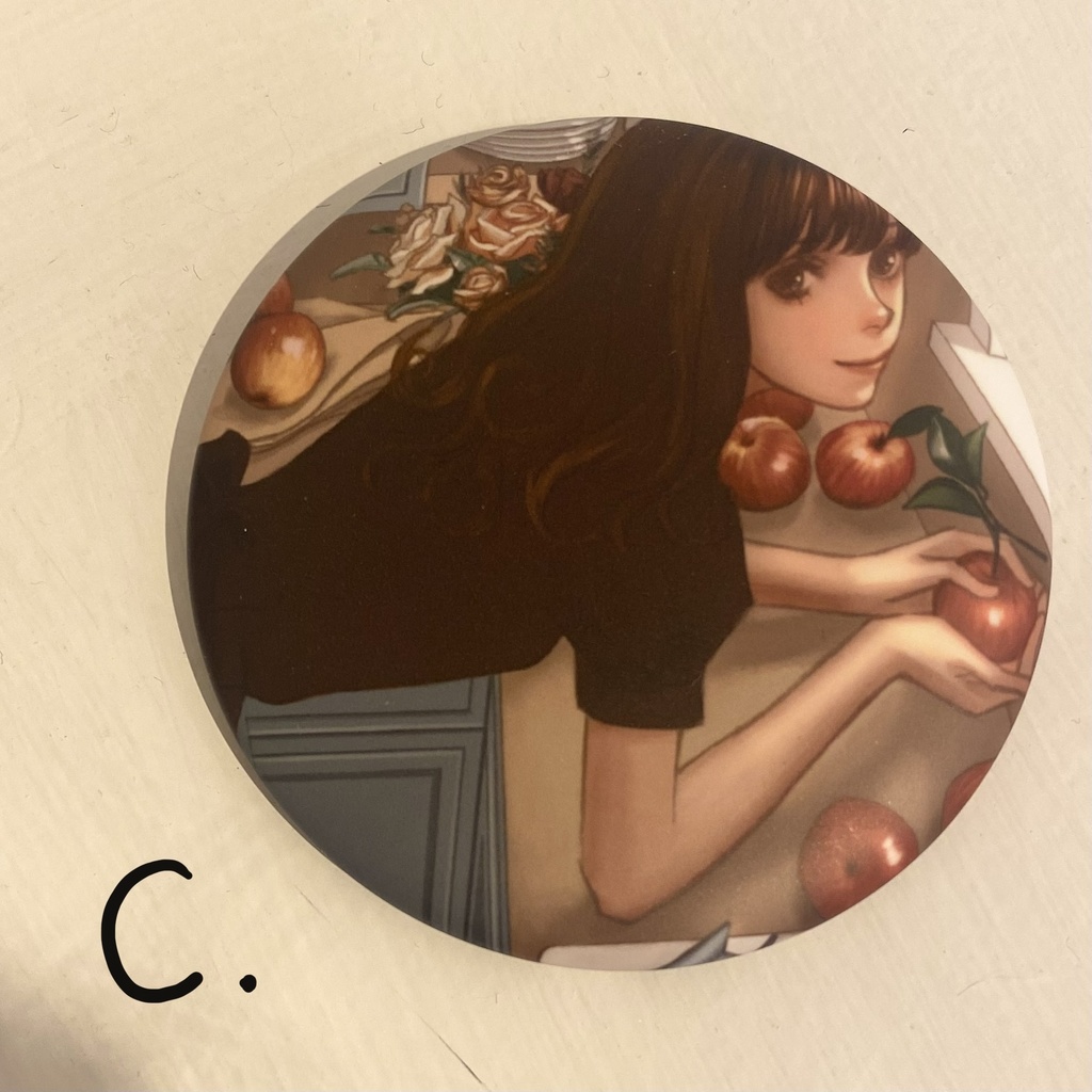 【花筐展】缶バッジ