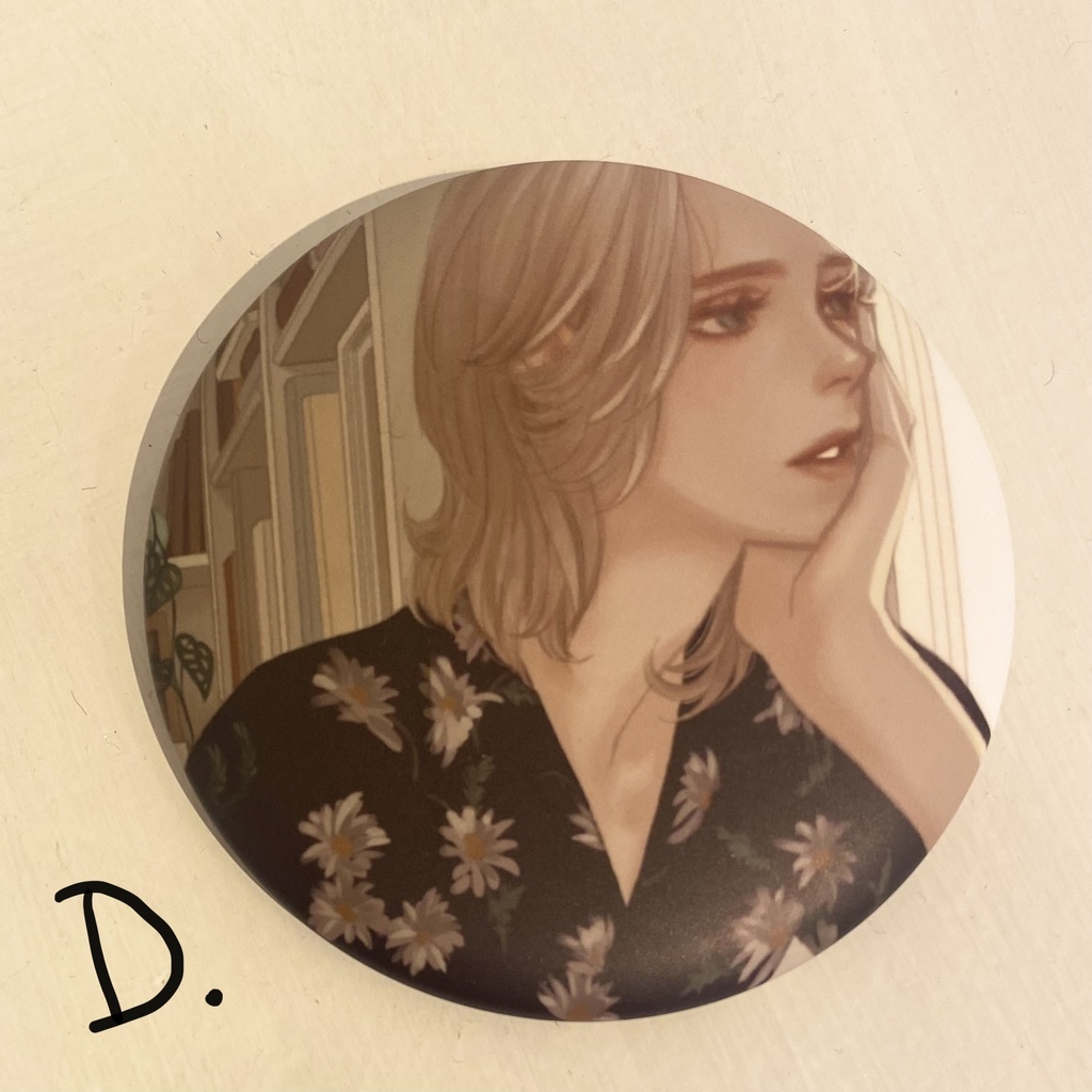 【花筐展】缶バッジ