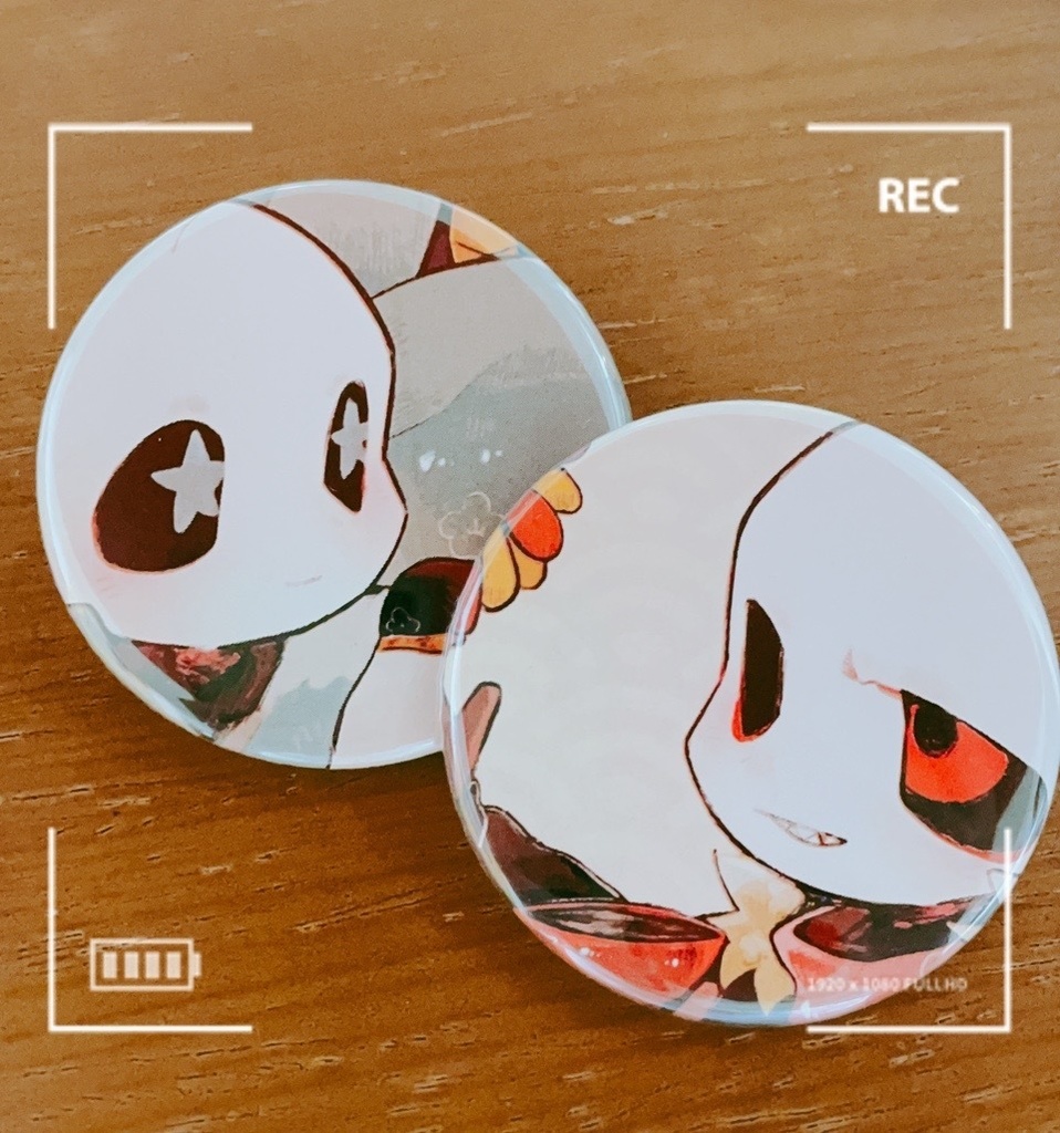 マスベリ缶バッジセット